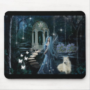 Midnight Garden Mouse Pad