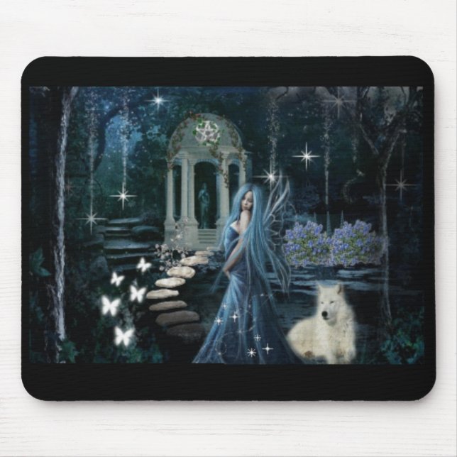 Midnight Garden Mousepad (Front)