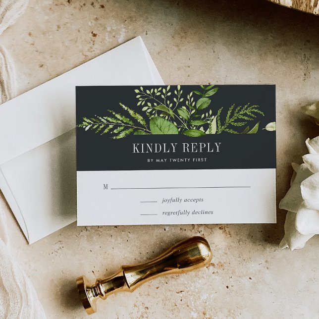 Midnight Garden RSVP Card (Creator Uploaded)