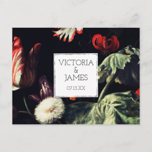 Midnight Garden Save the Date Postcard