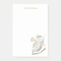 Midnight Great Horned Owl Personalized
