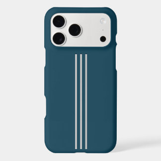 Midnight Green and Silver iPhone 17 Pro Max Case