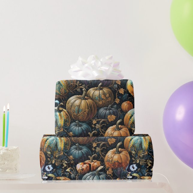 Midnight Harvest Wrapping Paper (Party Gifts)