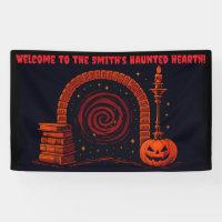Midnight Hearth Mediaeval-Orange and black