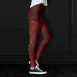 Midnight Henna Romance | Red Satiny Grunge Damask<br><div class="desc">Rich sophisticated 90s style grunge is all grown up with this edgy distressed satin rose damask, luxurious velvet, and faux glitter trim in a dramatic dark moody jewel tone and dusky hue palette. This vintage 1990s unisex mixed medium abstract texture adds the perfect pop of colour and personal style. For...</div>