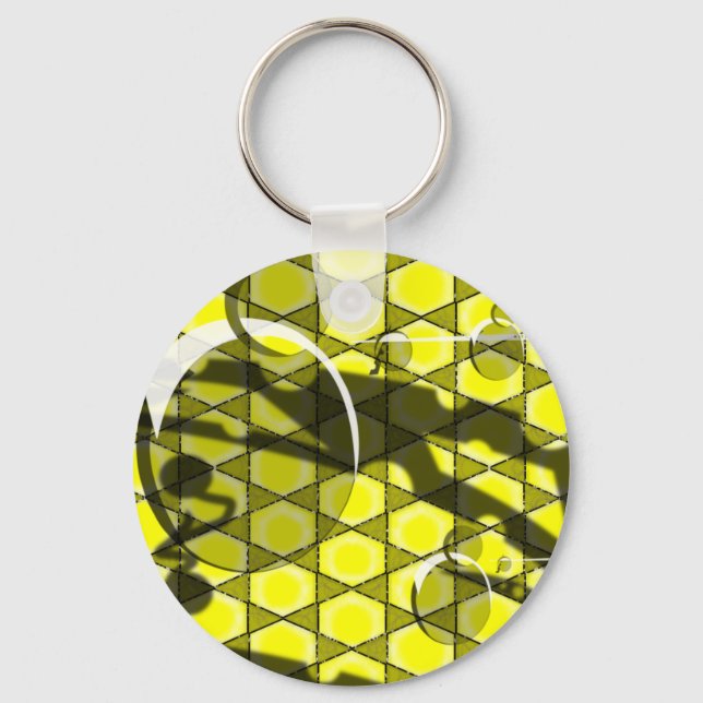 Midnight Honeybee 2.0 Key Ring (Front)