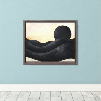 Midnight Horizon Canvas Print