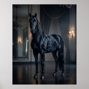 Midnight Horse Ballroom Poster