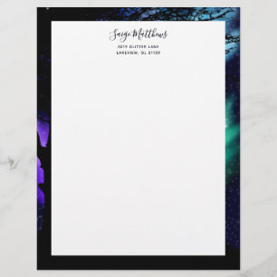 Midnight Howl Custom Letterhead