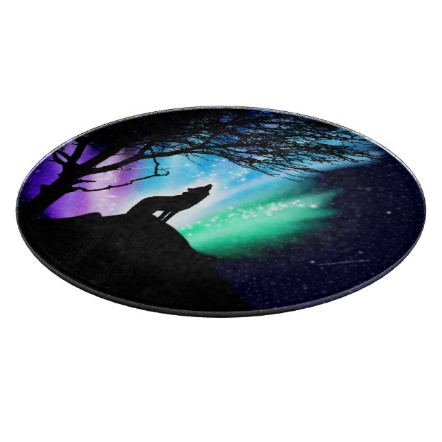 Midnight Howl Cutting Board (Corner)