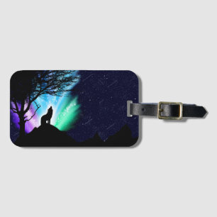 Midnight Howl Luggage Tag