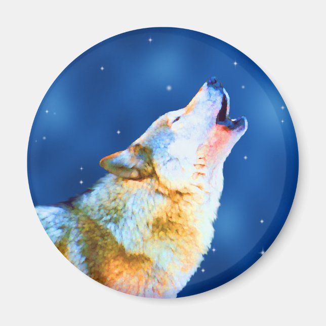 Midnight Howl Magnet (Front)