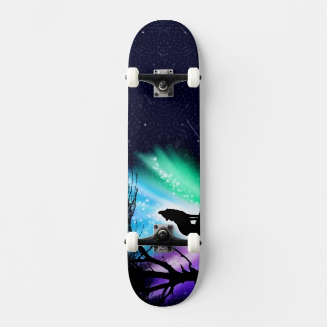 Midnight Howl Skateboard (Front)