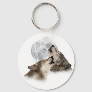 Midnight Howling Key Ring