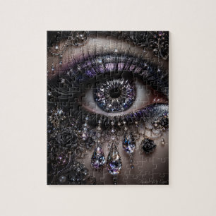 Midnight in Facets ~Through My Eyes Jigsaw Puzzle