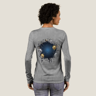 Midnight in Gold and Silver Tri-Blend Shirt