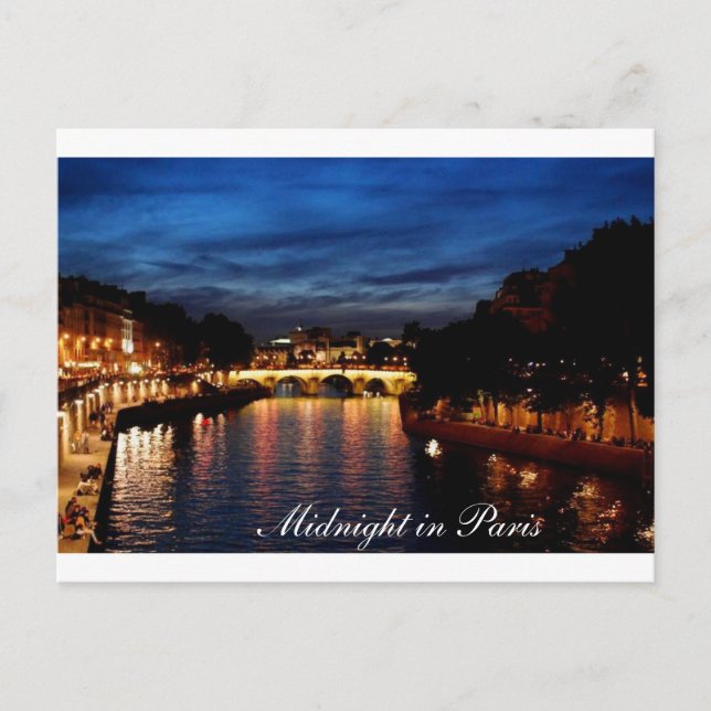 Midnight in Paris card (Front)