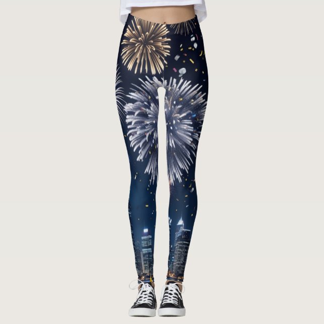 Midnight in the Sky Leggings (Front)