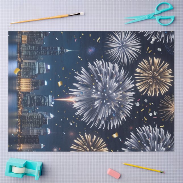 Midnight in the Sky Tissue Paper (Craft)
