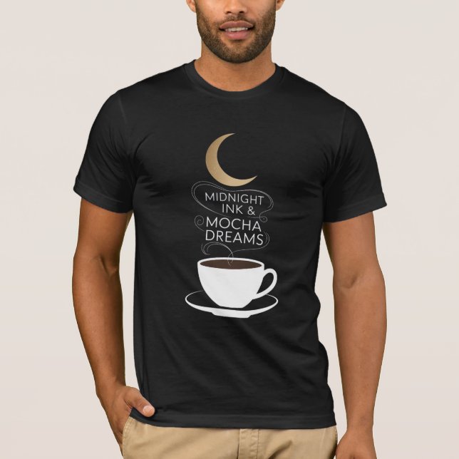 Midnight Ink & Mocha Dreams T-Shirt (Front)