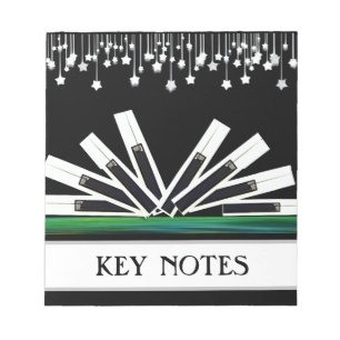 MIDNIGHT KEYS  NOTEPAD