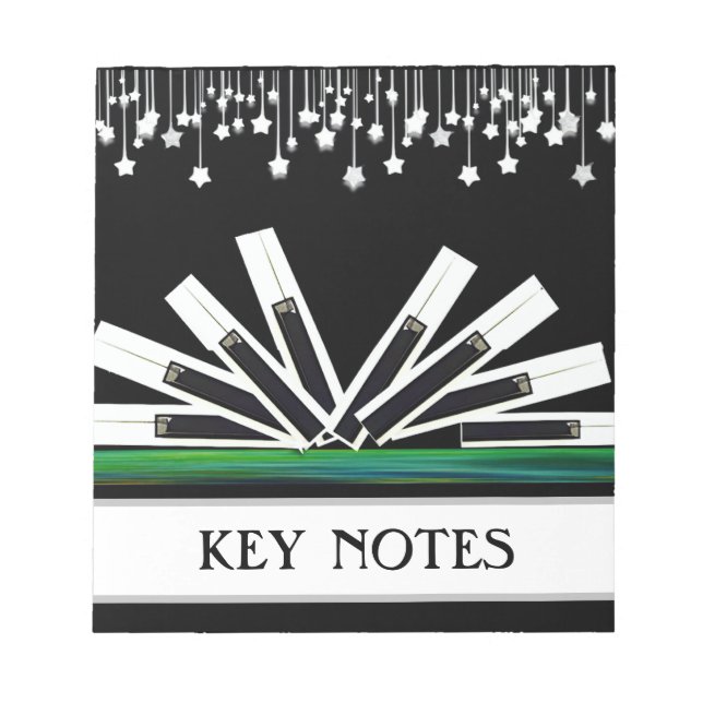 MIDNIGHT KEYS  NOTEPAD (Front)
