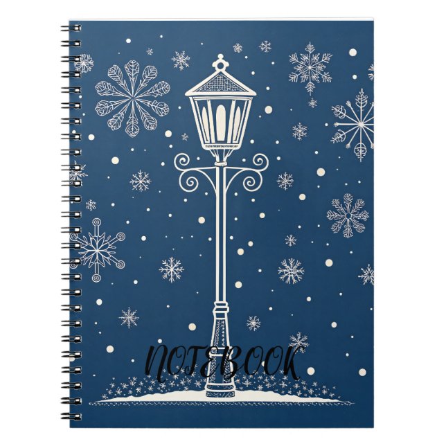 Midnight Lamplight Premium Notes Notebook (Front)
