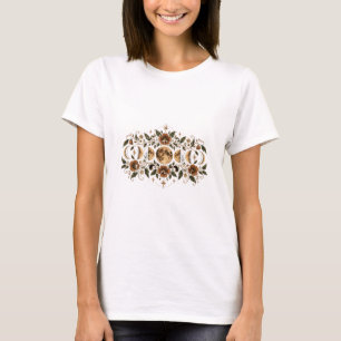 Midnight Lunar Cycle Crest T-Shirt