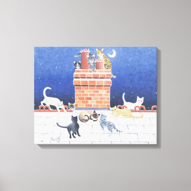 Midnight Madness Canvas Print (Front)