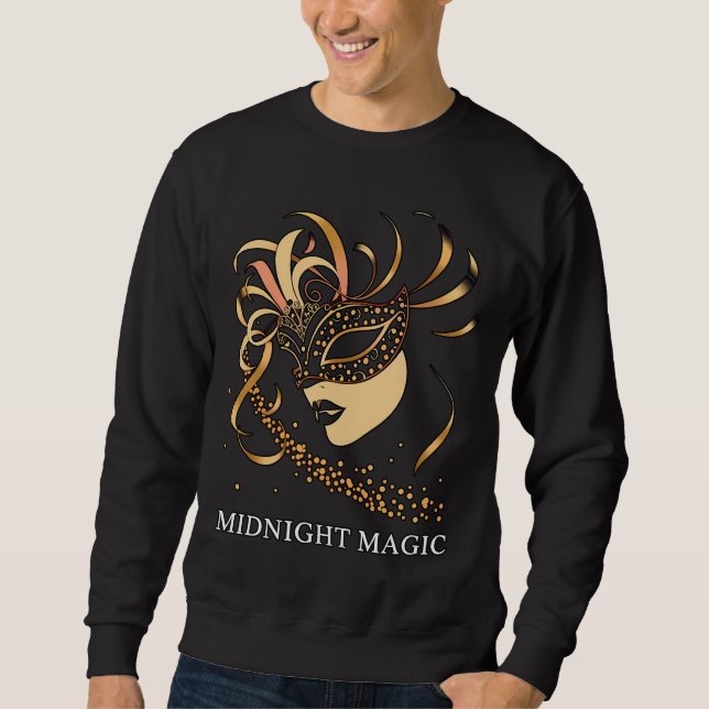 Midnight Magic Elegant Masquerade 2026 Sweatshirt (Front)