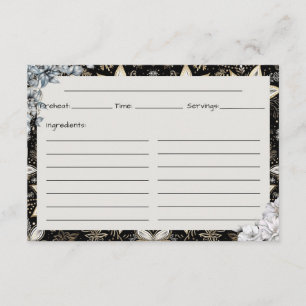 Midnight Majesty Recipe Card