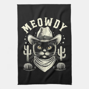 Midnight Majesty Unique Tea Towel