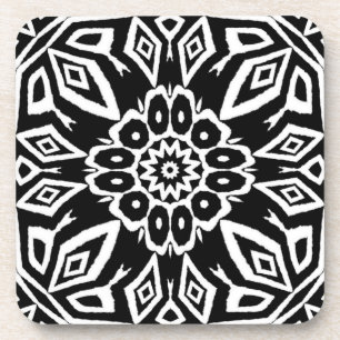 Midnight Mandala Coaster