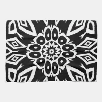 Midnight Mandala Tea Towel