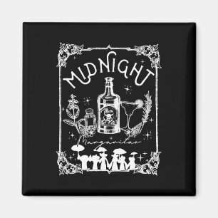 Midnight Margaritas Practical Magic Tee Halloween Magnet
