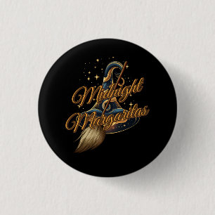 Midnight Margaritas Society Practical Magic Witch 3 Cm Round Badge
