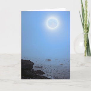 Midnight Moon   Arctic, Svalbard Card