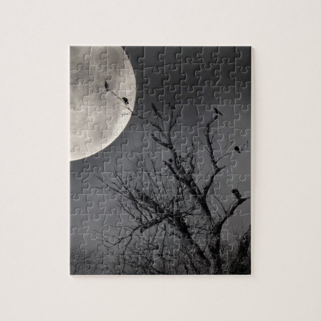 Midnight Moon Jigsaw Puzzle (Vertical)