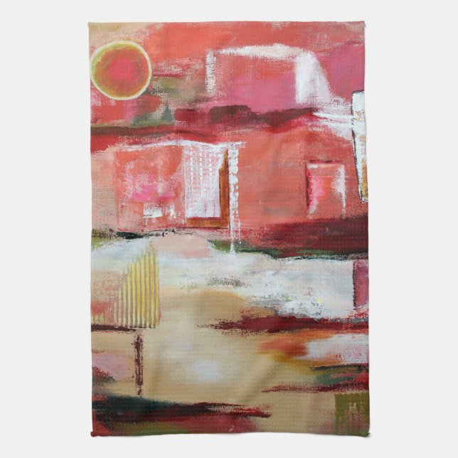 Midnight Moon Kitchen Towel (Vertical)