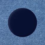 Midnight Navy Blue Solid Color 3 Cm Round Badge<br><div class="desc">Midnight Navy Blue Solid Color</div>