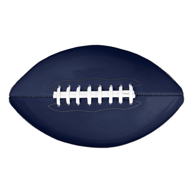 Midnight Navy Blue Solid Colour Football (Front)