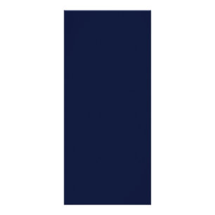 Midnight Navy Blue Solid Colour Rack Card