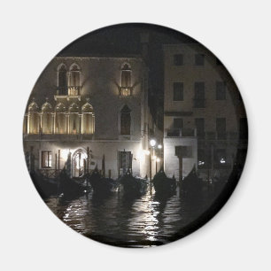 Midnight on The Grand Canal Magnet