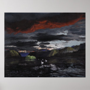 Midnight on the Yukon River: Poster