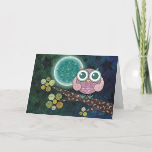 Midnight Owl Card