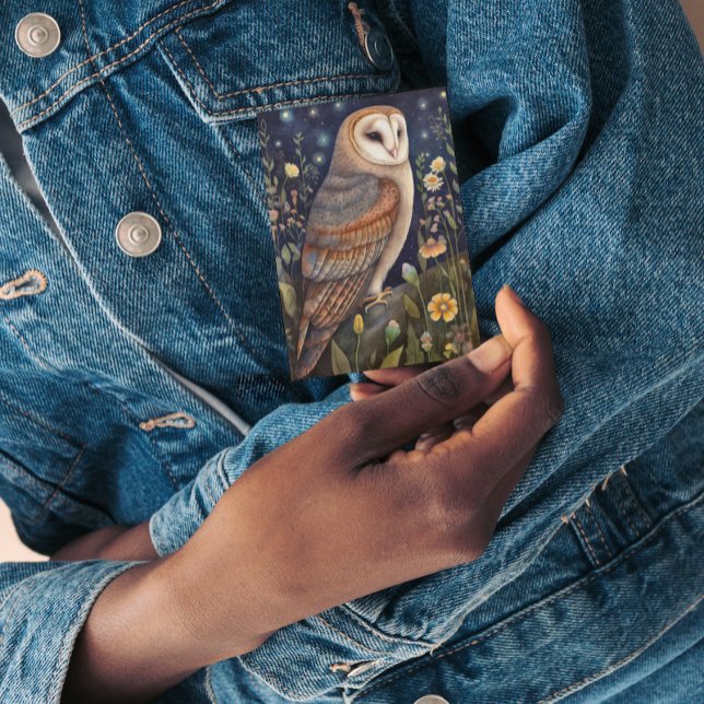 Midnight Owl Postcard (An example of the artwork we use for design)