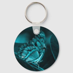 Midnight Passion, Blue Butterfly Kisses Key Ring