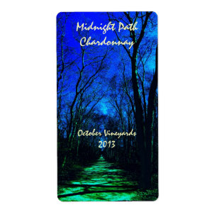 Midnight Path Wine Labels