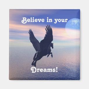 Midnight Pegasus Magnet