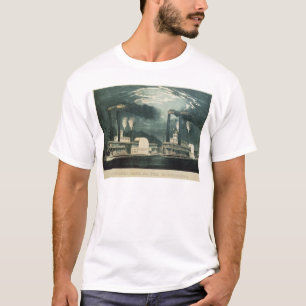 Midnight Race on the Mississippi, 1875 T-Shirt
